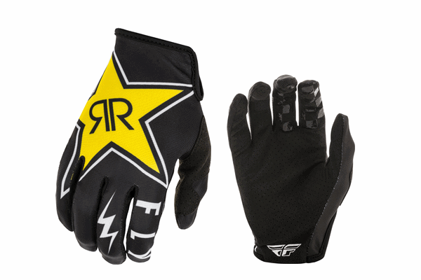 〈2020モデル〉FLY “KINETIC” MXグローブ ROCKSTAR ブラック/ホワイト/イエロー 〈2020モデル〉FLY “KINETIC” MXグローブ ROCKSTAR ブラック/ホワイト/イエロー